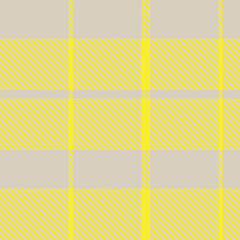 Yellow Minimal Plaid textured Seamless Pattern