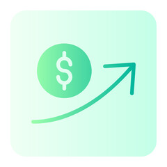 Revenue gradient icon