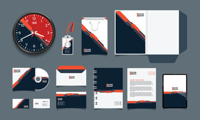 Fototapeta na wymiar Corporate branding identity design. vector illustration