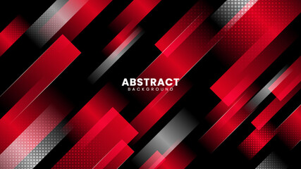 Abstract red gradient color background. Abstract geometric background, suitable for banner, poster, flyer, landing page or presentation background.