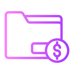 folder gradient icon