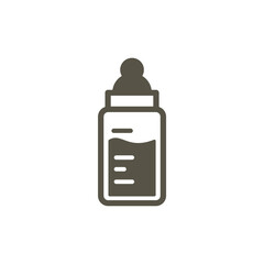 baby bottle icon design vector template