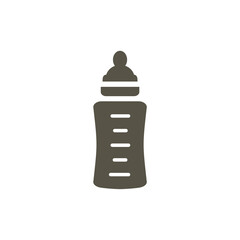 baby bottle icon design vector template