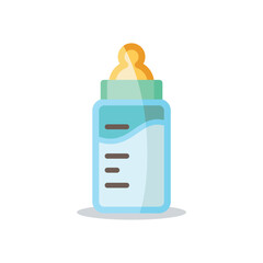 baby bottle icon design vector template