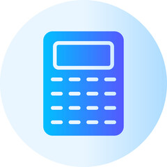 calculator gradient icon