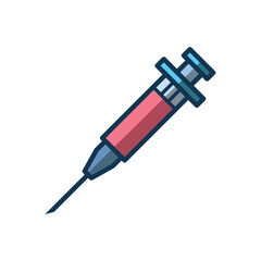 syringe icon design vector template