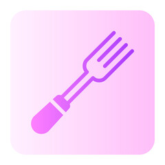 fork gradient icon