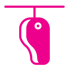 butchery gradient icon