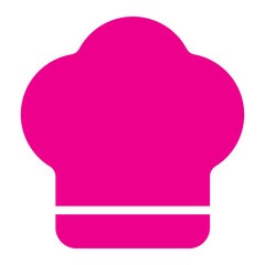 chef hat gradient icon