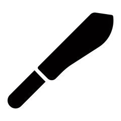 machete glyph icon