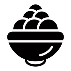 meatball glyph icon