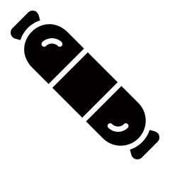 sausage glyph icon