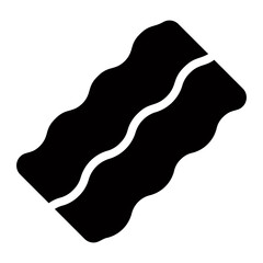 bacon glyph icon