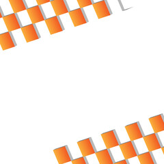 Squares and rhombuses on background