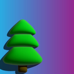 Christmas tree and snowman in 2023