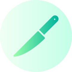 knife gradient icon
