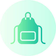apron gradient icon