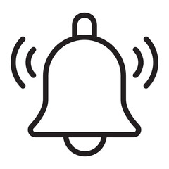bell line icon