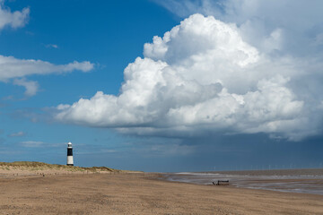 Big sky over Spurn