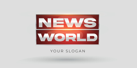 Professional TV Channel logo Concept template