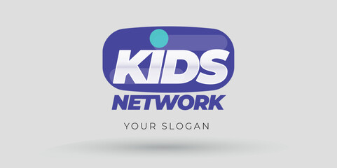 Professional TV Channel logo Concept template