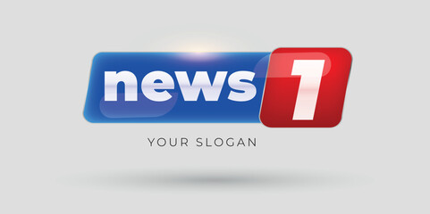 Professional TV Channel logo Concept template