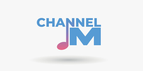 Professional TV Channel logo Concept template