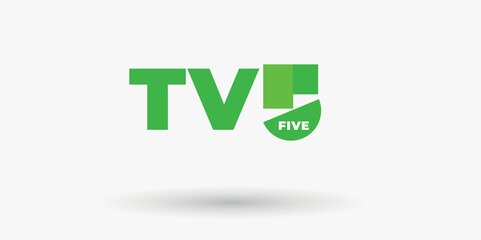 Professional TV Channel logo Concept template