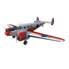 Airplane plane 1- Perspective F view png