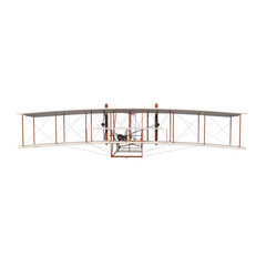 Wright Flyer 1- Back view png