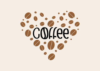 Coffee day vector poster