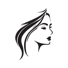 Logo Woman branding design templates vector illustration. Vector logo design for beauty salon or hair salon or cosmetic design