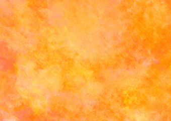 Obraz na płótnie Canvas 熱そうなオレンジのアナログ風背景素材