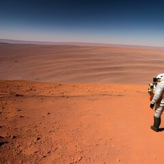 Fototapeta na wymiar Views of Mars
