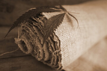 Fabric made from hemp