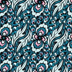 Seamless pattern - decorative  embroidery