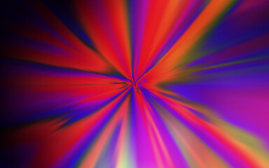 Dark Purple, Pink vector colorful blur backdrop.