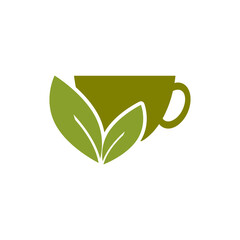 Tea icon. health tea illustration on a white background.