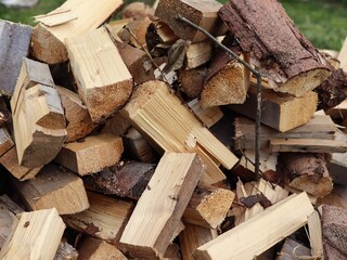 stack of firewood