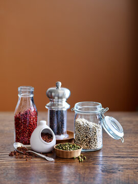 Variety of Peppercorns