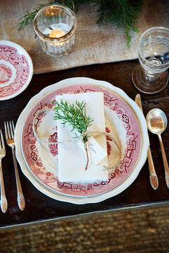 Christmas Place Setting