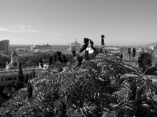 Obraz premium Die Stadt Malaga in Andalusien