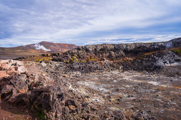 Obraz premium Krafla Vulcano (Iceland)
