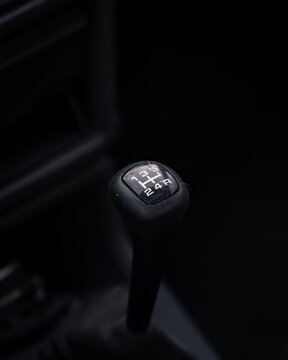 Dźwignia zmiany bieg&oacute;w oldtimer