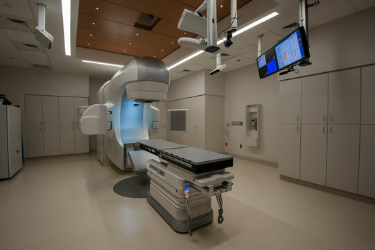 MRI machine in a hospital