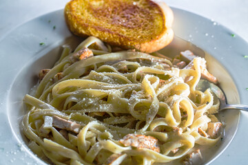 pasta with mushrooms