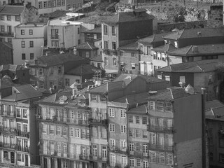 Die sTadt Porto am Fluß Douro
