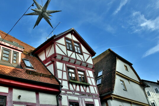 Altstadt von Heidenheim in der Weihnachtszeit