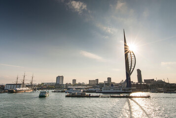Spinnaker Tower in Portsmouth, England.
