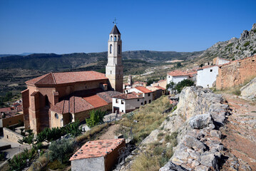Fototapeta na wymiar Castellote-Comarca del Maestrazgo-Teruel-España